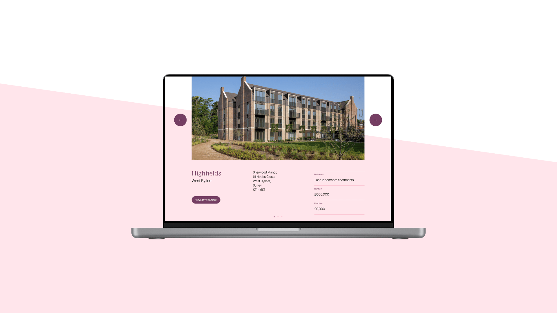 +£1.5m* annual property value transacted after consolidating three brands into one for Pegasus Homes